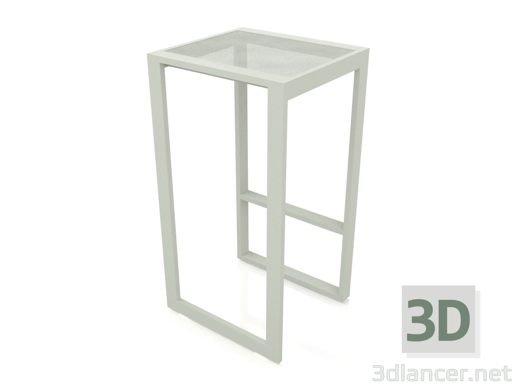 modèle 3D Tabouret haut (Gris ciment) - preview