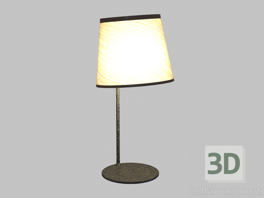 modèle 3D Lampe de table Zebrano (1355-1T) - preview