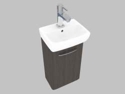 Washbasin with Nova Pro cabinet (M39002)