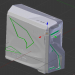 3d model PC - preview