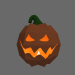 modello 3D di Zucca di Halloween comprare - rendering