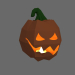 modello 3D di Zucca di Halloween comprare - rendering