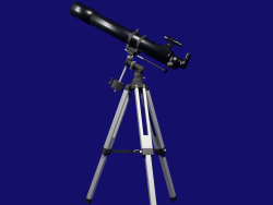 Télescope avec trépied