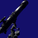 3d model Telescope with tripod - preview