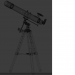 3d model Telescope with tripod - preview