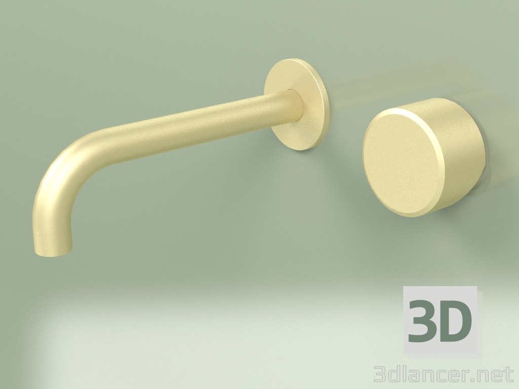 3d model Mezclador de pared con caño (16 10 T, OC) - vista previa