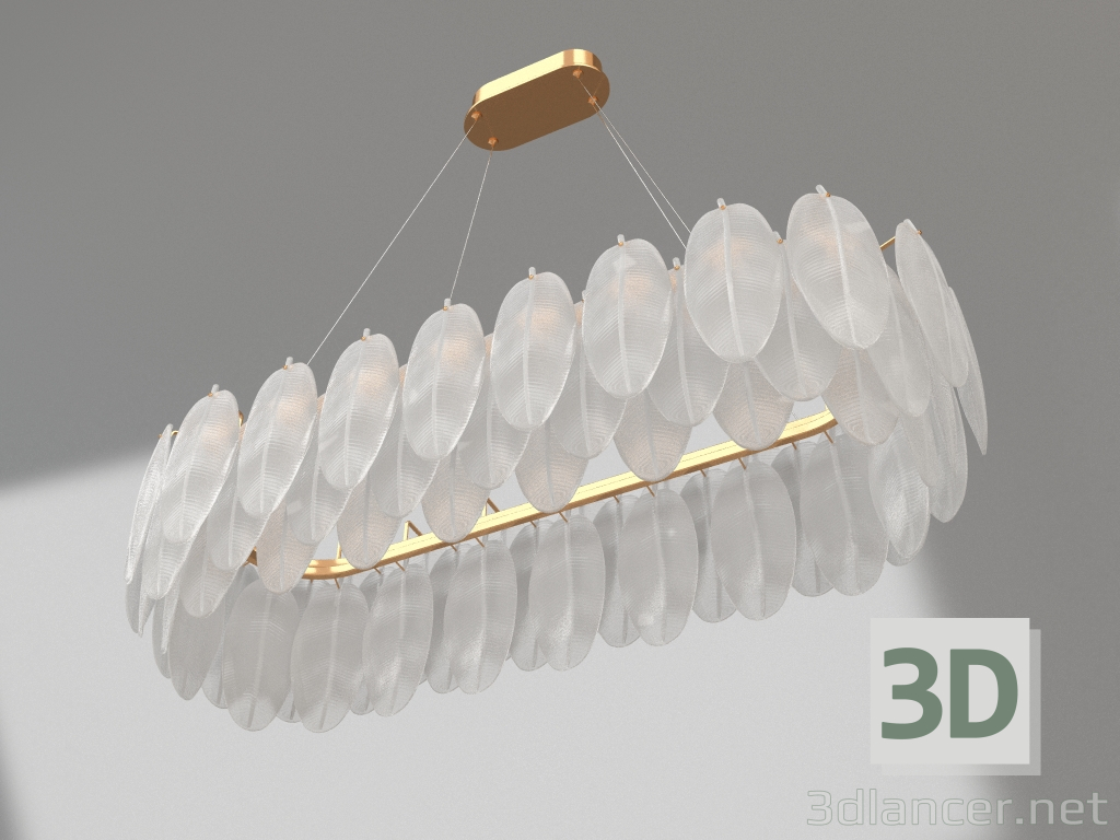 Modelo 3d Suspensão Jana latão (07680-100.36) - preview