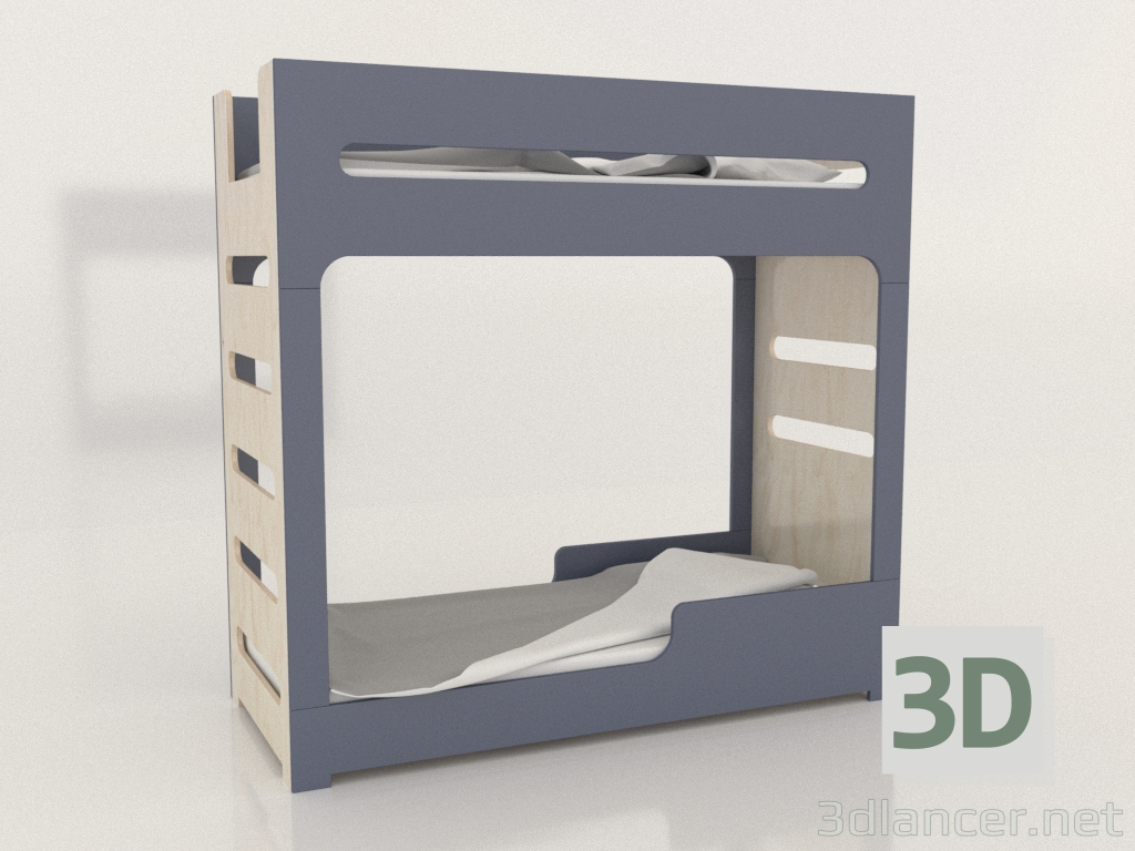 modello 3D Letto a castello MODE F (UIDFA0) - anteprima