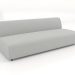 3d model Sofa module for 2 people (XL) 206x100 - preview