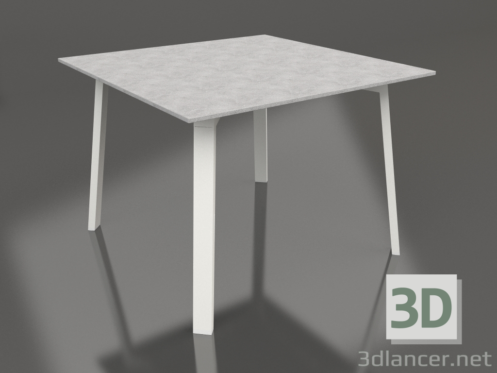 3d модель Стіл обідній 100 (Agate grey, DEKTON) – превью