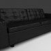 3D Modell Ledersofa - Vorschau