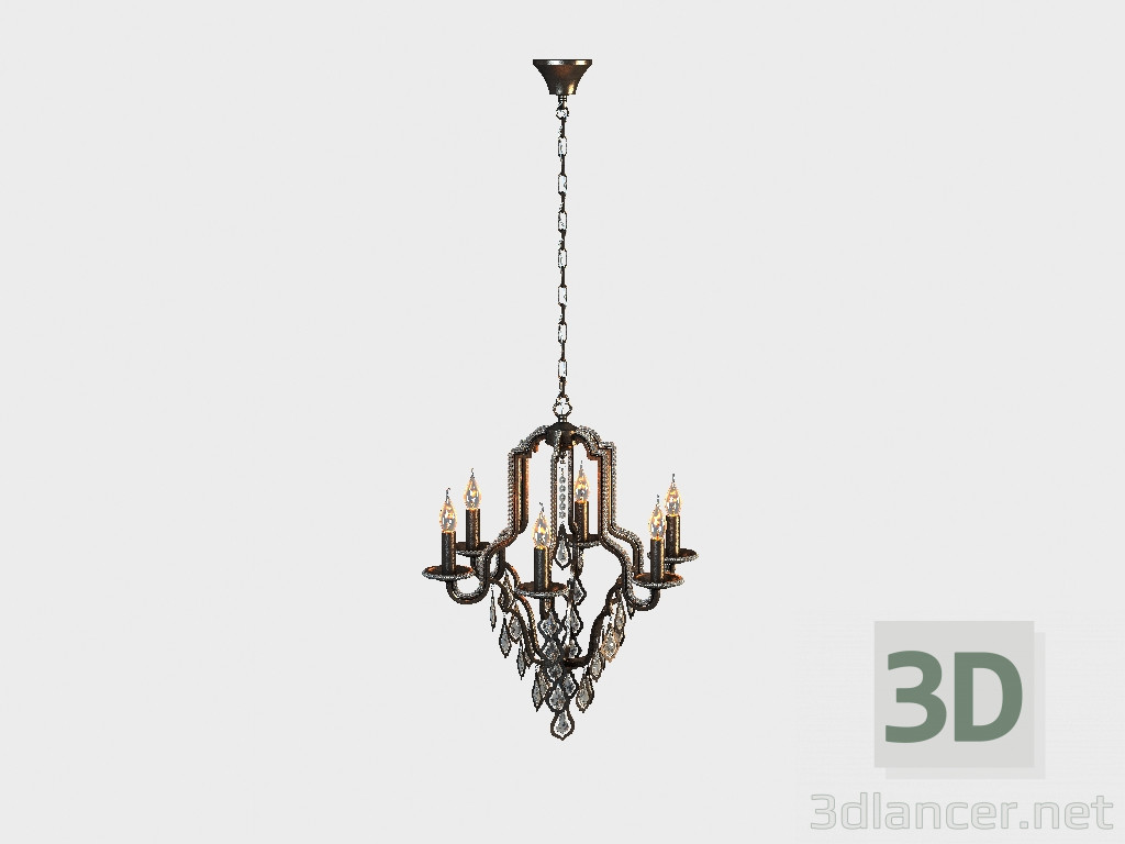 Modelo 3d Candelabro de RUTH candelabro (CH071-6) - preview