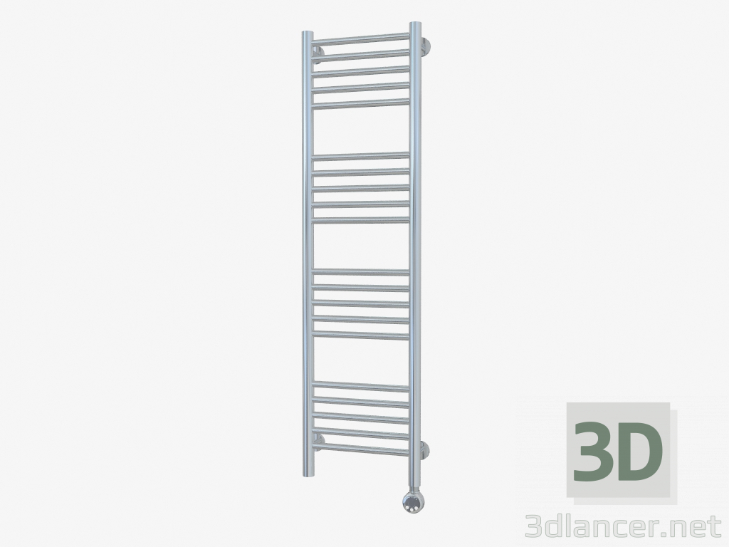 3d model Radiador recto Bohema (1200x300) - vista previa