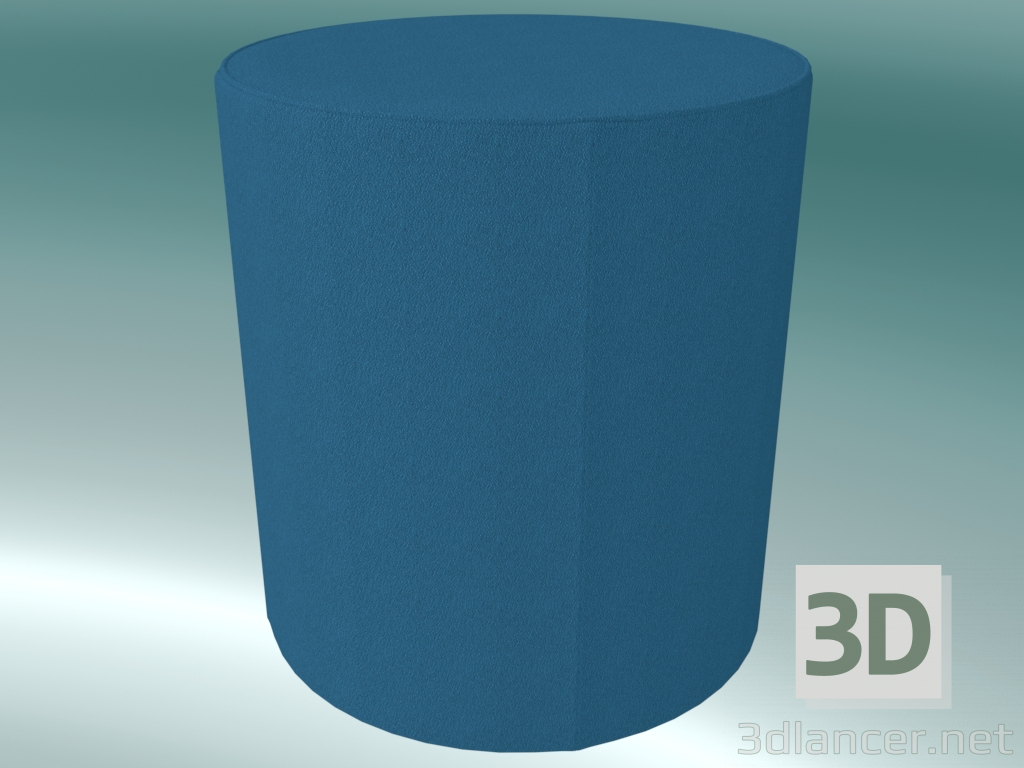 modello 3D Pouf piccolo (VOR2, ø410 mm) - anteprima