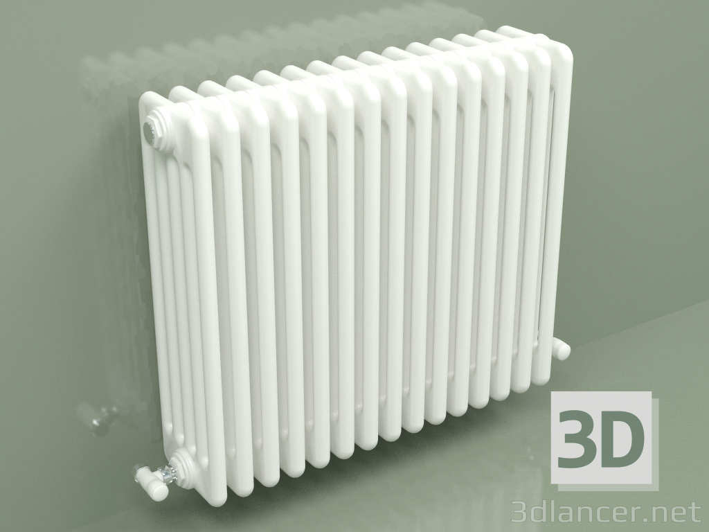 modèle 3D Radiateur TESI 5 (H 600 15EL, Standard blanc) - preview