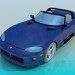 3d model Dodge Viper - vista previa