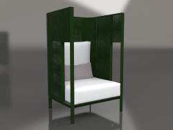 Chaise longue capullo (Verde botella)