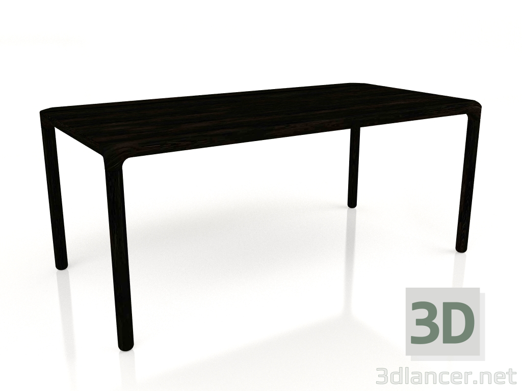 Modelo 3d Mesa de jantar Storm 180x90 (Preto) - preview