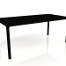 3d model Mesa de comedor Storm 180x90 (Negro) - vista previa