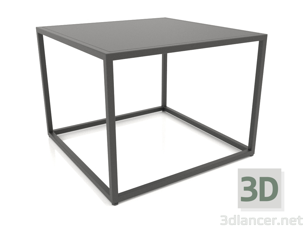 3D Modell Quadratischer Couchtisch (METALL, 60X60X44) - Vorschau