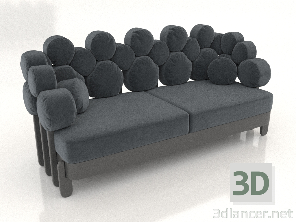 3D Modell Großes IKRA-Sofa (Option 2) - Vorschau