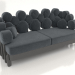 3d model Large IKRA sofa (option 2) - preview