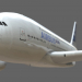 3d model A380_Airbus - preview