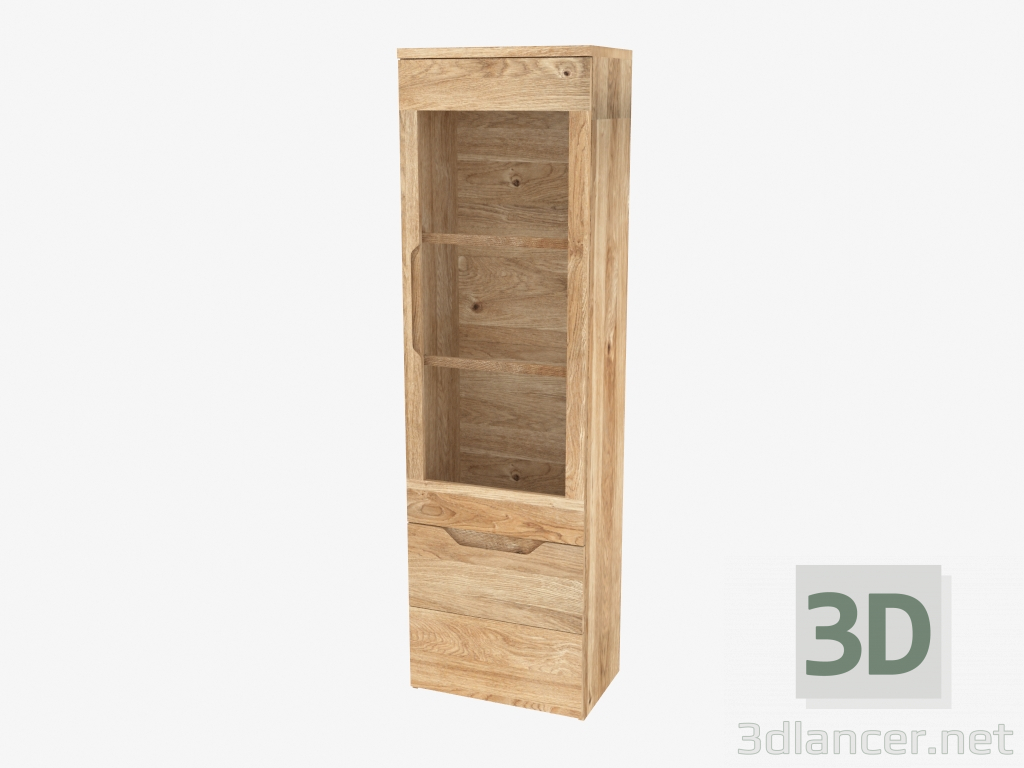 3d model Vitrina (SE.1046 60x207x40cm) - vista previa