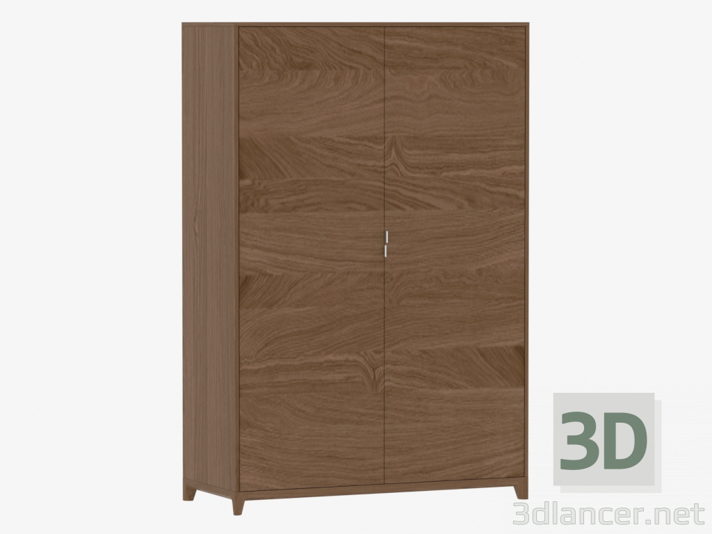 3D Modell Kleiderschrank CASE №1 (IDC021101000) - Vorschau