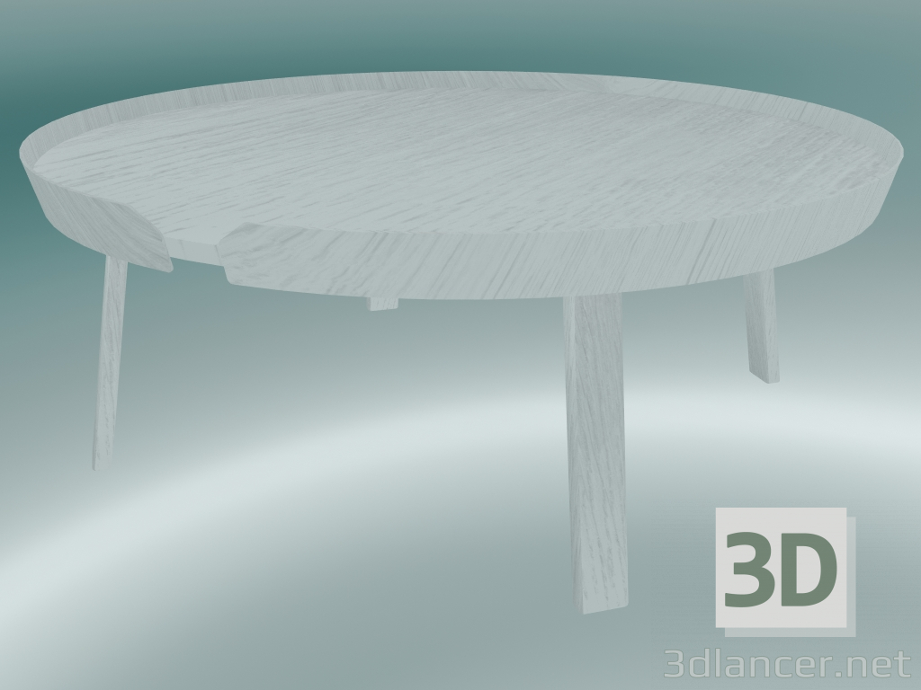 Modelo 3d Mesa de centro Around (Extra Large, White) - preview