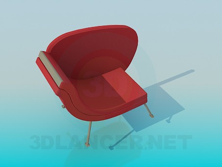 3d model Armchair - preview