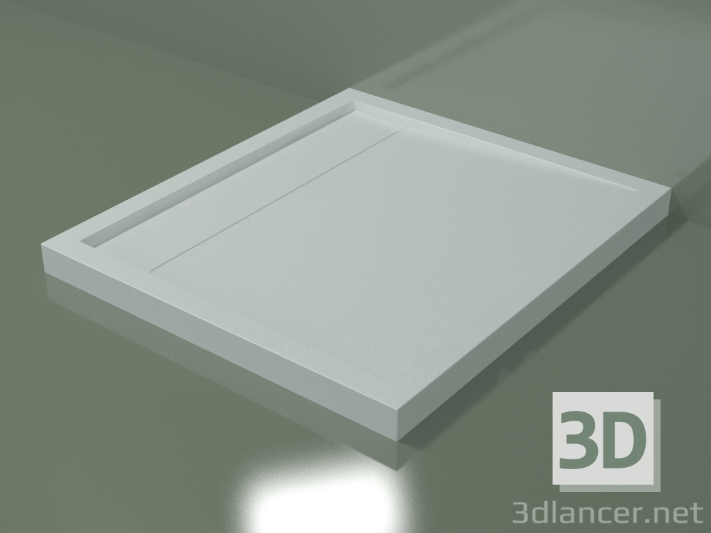 Modelo 3d Base de duche (30R14237, dx, L 80, P 90, H 6 cm) - preview