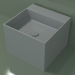 3d model Lavabo sobre encimera (01UN22302, Silver Grey C35, L 48, P 48, H 36 cm) - vista previa