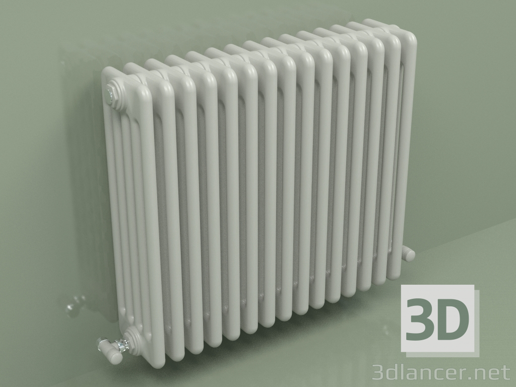 modèle 3D Radiateur TESI 5 (H 600 15EL, gris Manhattan) - preview