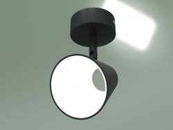 Apparecchio LED da parete e soffitto DLR025 (nero)