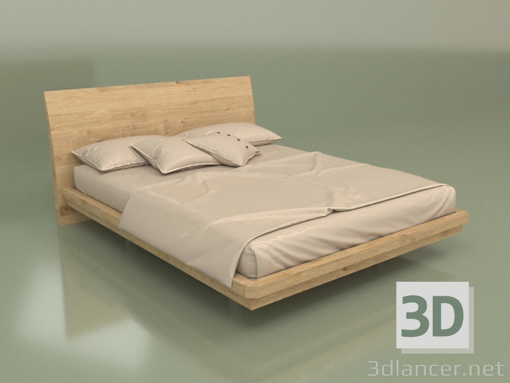 3d model Cama matrimonio Mn 2016 (Loft) - vista previa