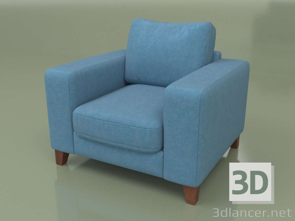 3d model Armchair Morti (ST, Lounge 21) - preview