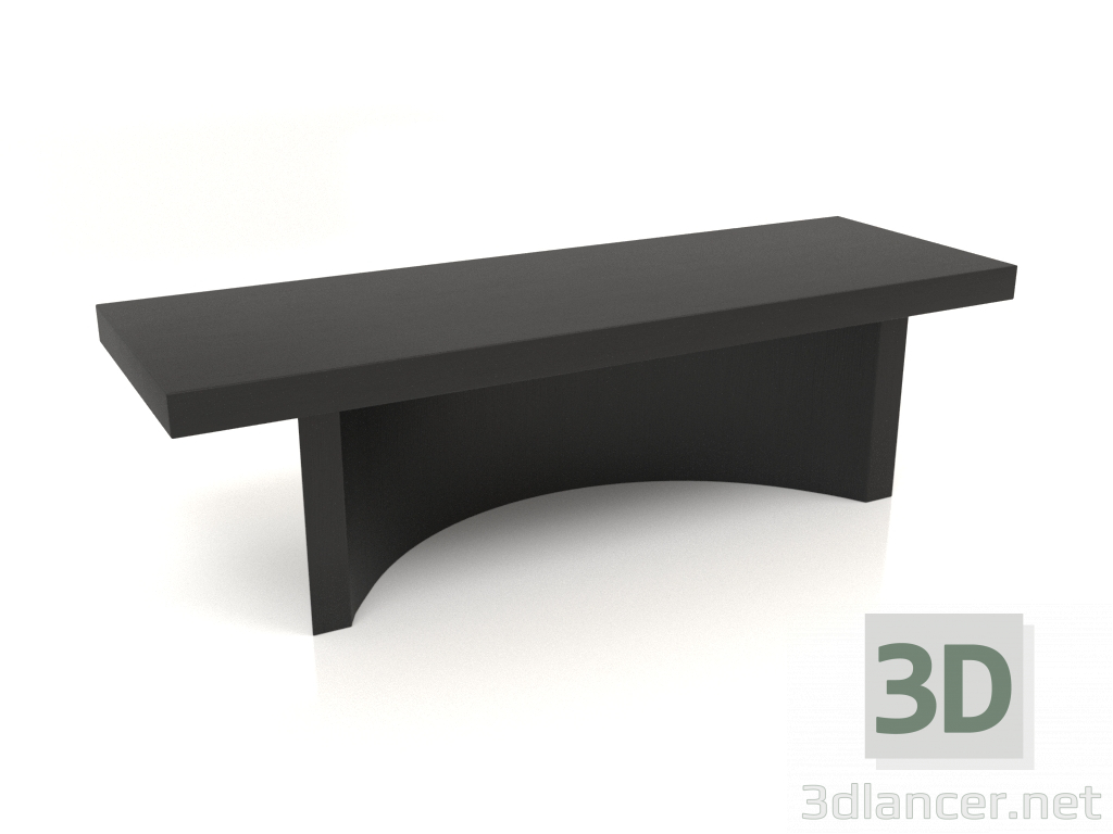 3d модель Банкетка BK (1200х400х350, wood black) – превью