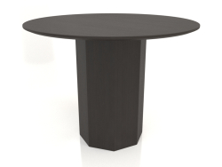 Table à manger DT 11 (D=1000х750, bois brun foncé)