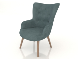 Fauteuil Hygge (turquoise foncé)