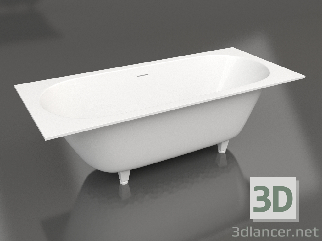 3d model Bañera ORNELLA EJE 180x80 - vista previa