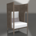 3d model Chaise lounge capullo (Bronce) - vista previa