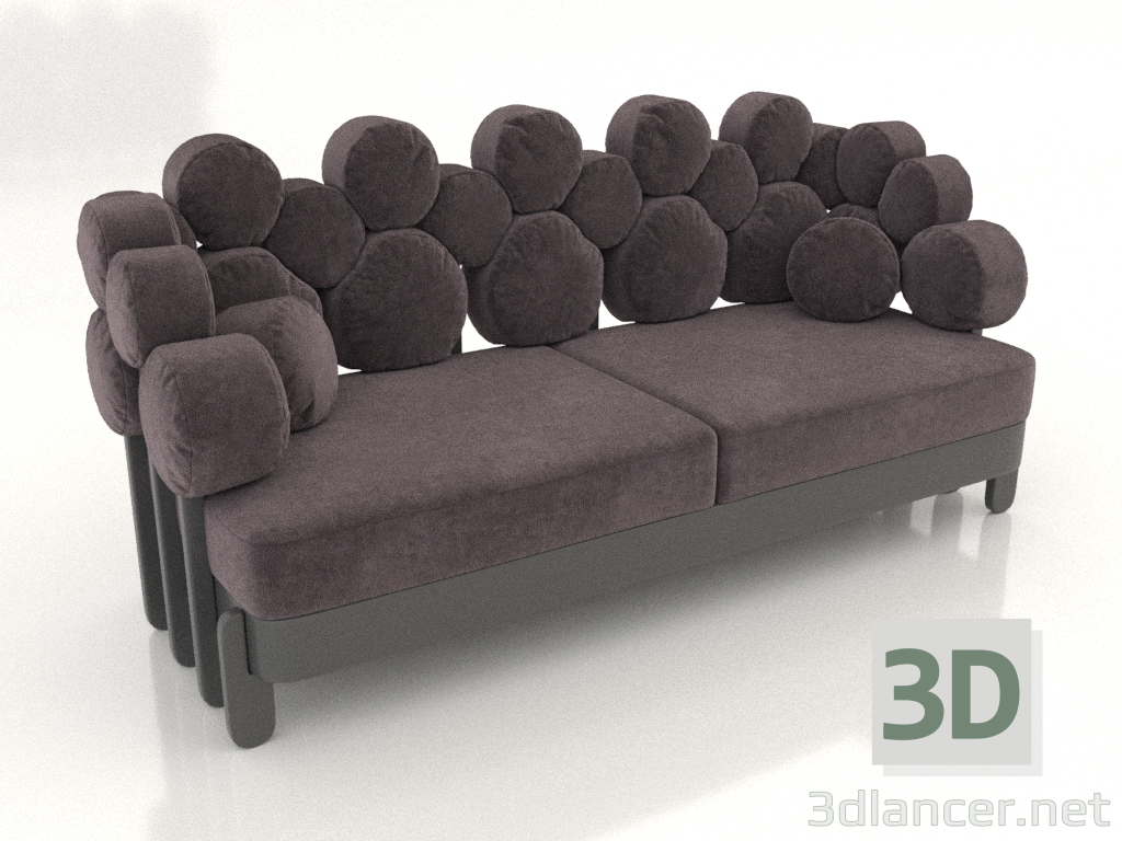 3D Modell Großes IKRA-Sofa (Option 3) - Vorschau