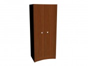 Armoire concave de la garde-robe 2 portes