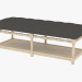 3D Modell Bench NAPA WOOL BANK (7801.1106) - Vorschau