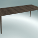 Modelo 3d Mesa de jantar no meio (SK5, 200x90cm H 74cm, carvalho oleado) - preview