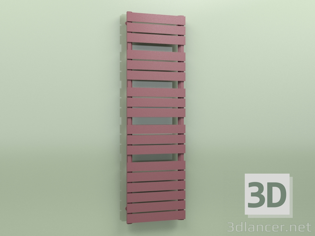 3d model Heated towel rail - Muna (1650 x 500, RAL - 3005) - preview