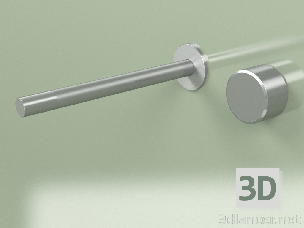 3d model Mezclador hidro-progresivo de pared con caño L 250 mm (16 11, AS) - vista previa