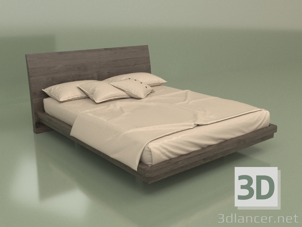 Modelo 3d Cama de casal Mn 2016 (Mocha) - preview