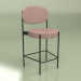 Modelo 3d Cadeira semi-bar Arbol (rosa) - preview